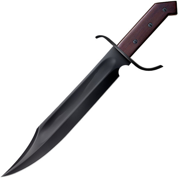 Cold Steel 88CSAB 1917 Frontier Bowie, Hardwood Handle, Black Plain