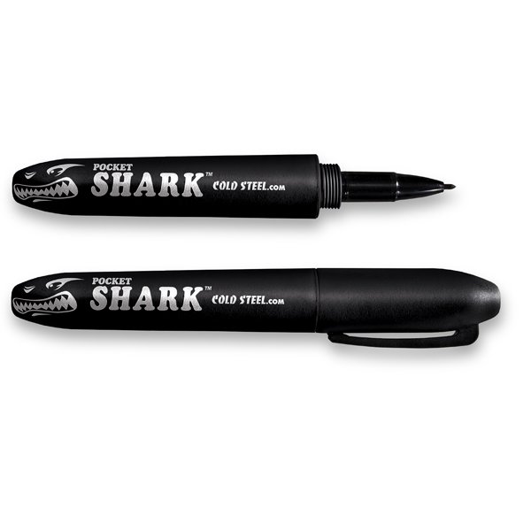 Cold Steel 91SPB Pocket Shark Tactical Pen, Black