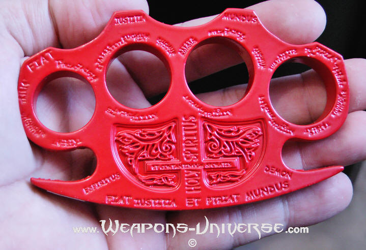 Constantine Brass Knuckles, Red