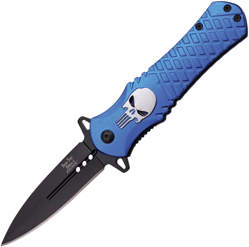 Dark Side DSA014BL Linerlock A/O Knife, Blue