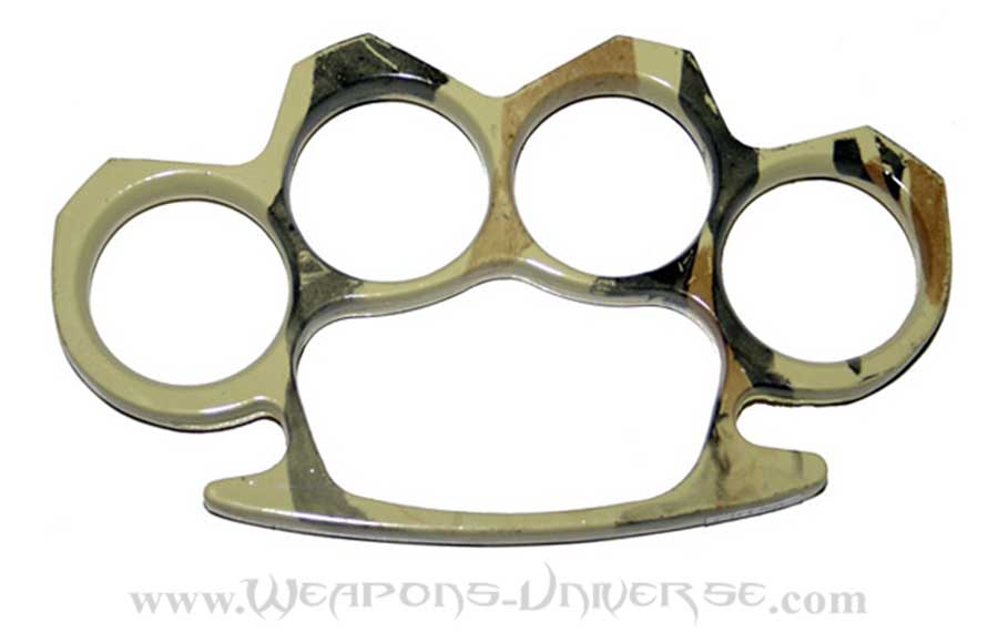 Desert Camo Brass Knuckles, Medium