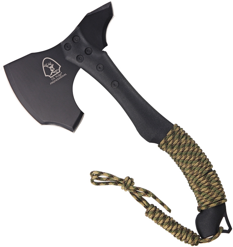 Elk Ridge EPAXE1BK Professional Outdoor Axe, Black