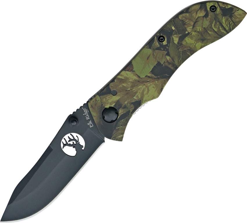 Elk Ridge ER015 Linerlock Knife, Camo