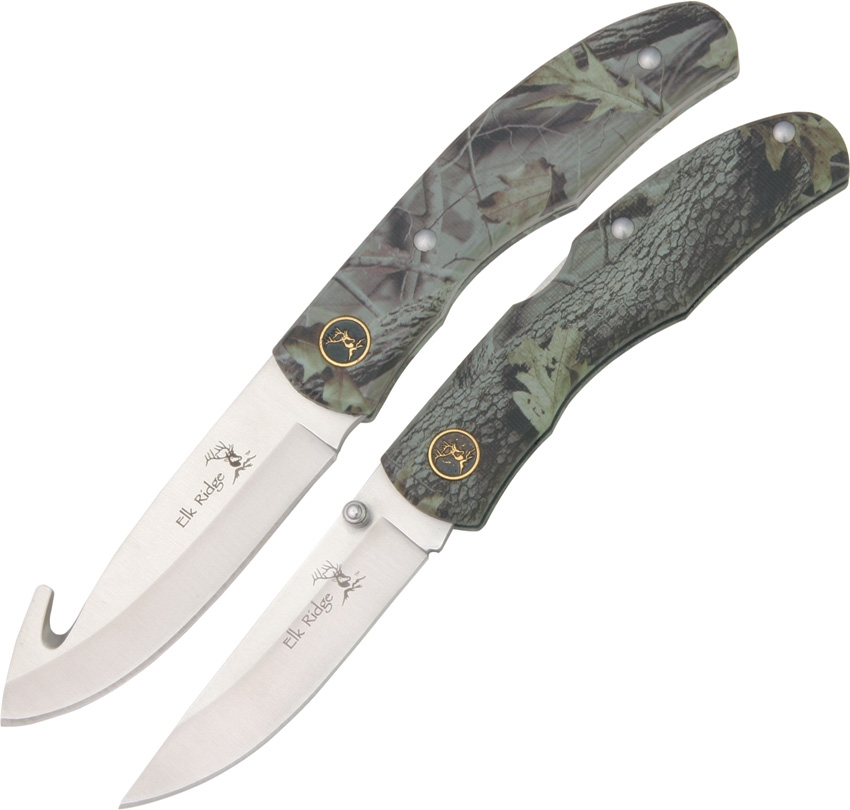Elk Ridge ER045 Two Piece Hunting Set Knives