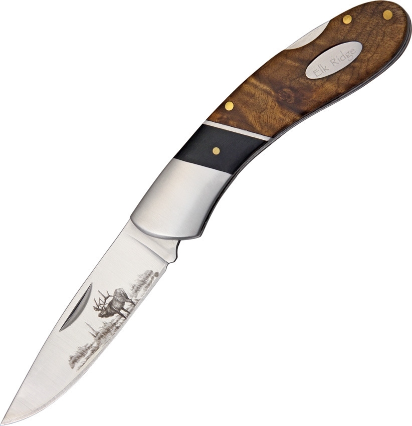 Elk Ridge ER072D Elk Lockback Knife