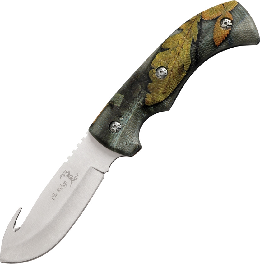Elk Ridge ER274FC Guthook Hunter Knife