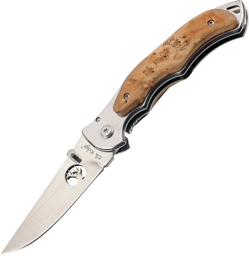 Elk Ridge ER519 Maple Framelock Knife