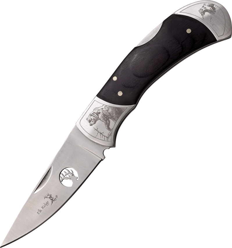 Elk Ridge ER539BR Bear Lockback Knife