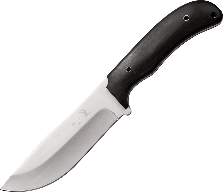 Elk Ridge ER543BW Fixed Blade Knife, Black
