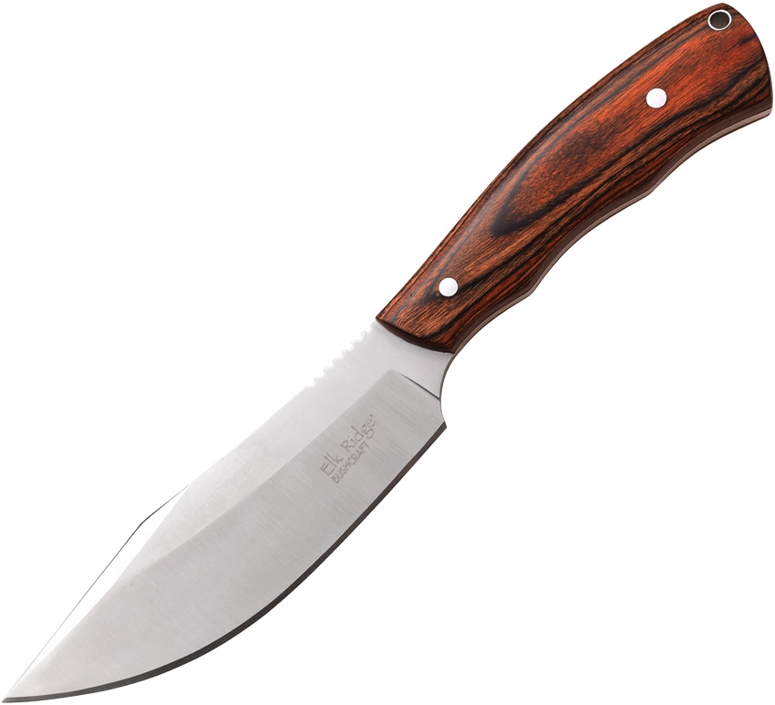 Elk Ridge ER550DW Fixed Blade Knife, Brown
