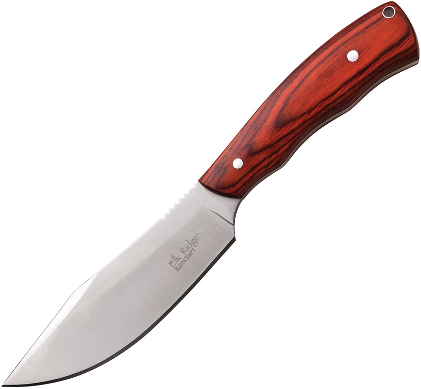 Elk Ridge ER550LW Fixed Blade Knife, Brown