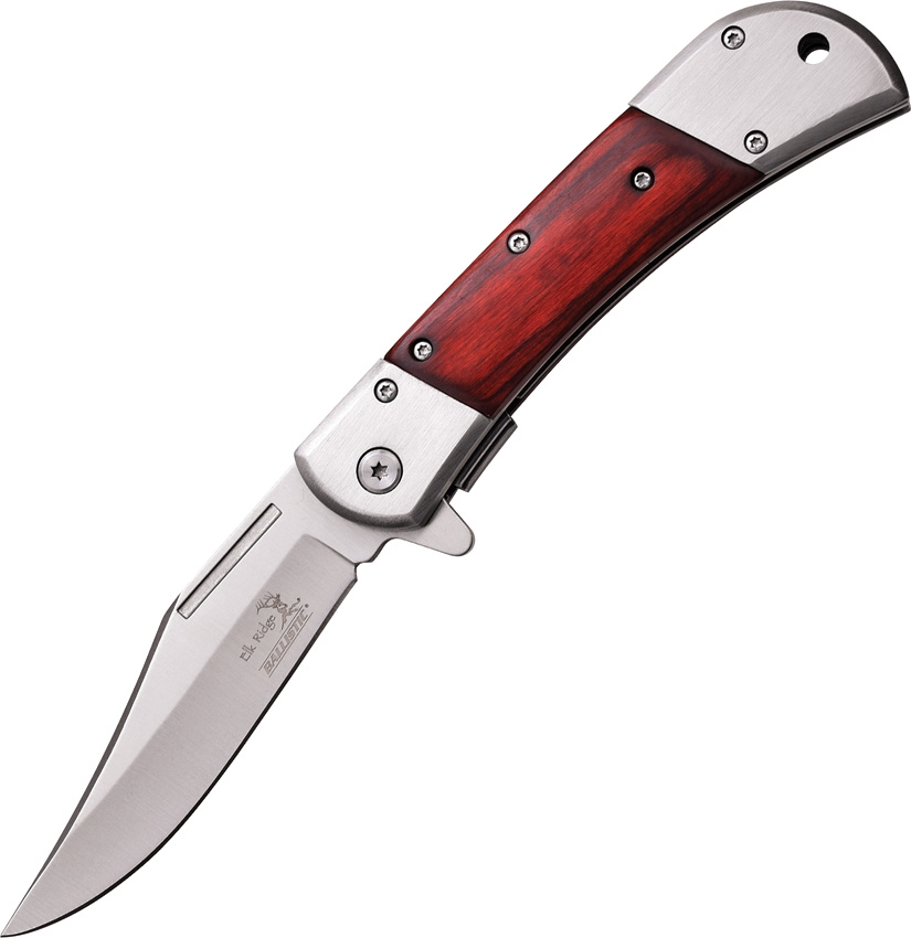 Elk Ridge ERA009SW Classic Linerlock A/O Knife, Satin