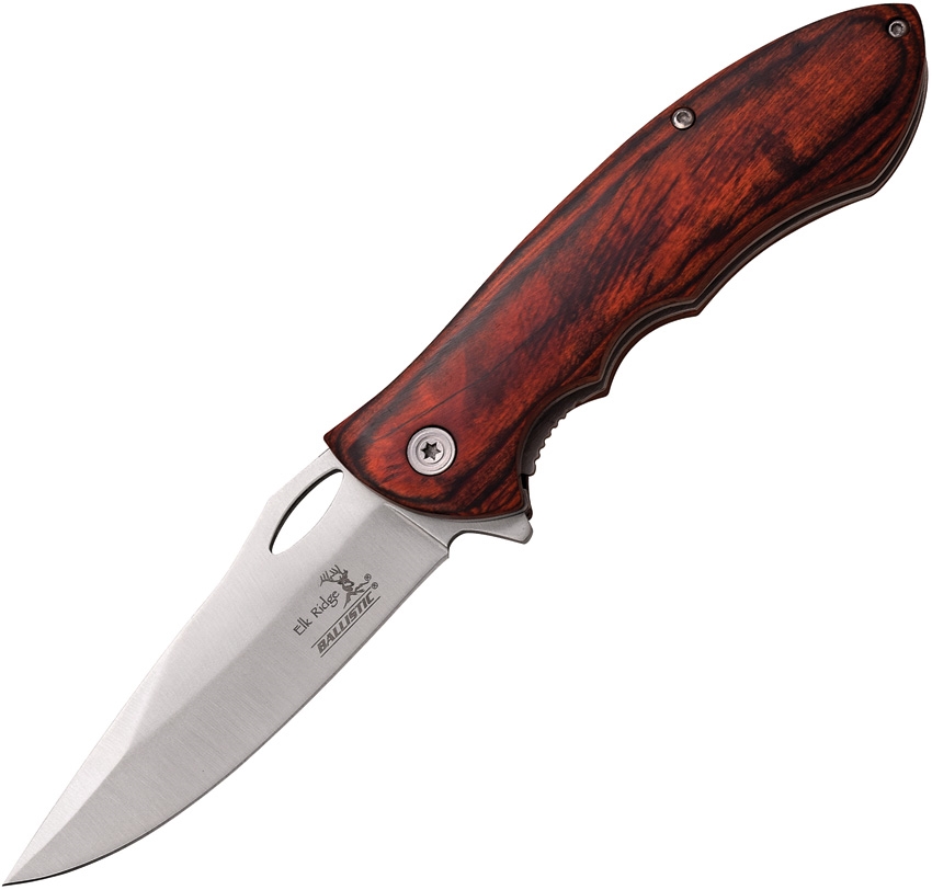 Elk Ridge ERA159SW Linerlock A/O Knife, Satin