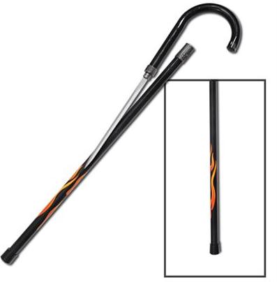 Everybody Lies Flame Tourist Sword Cane SW1261-350