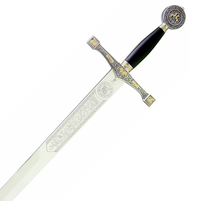 Excalibur Sword, Gold and Silver