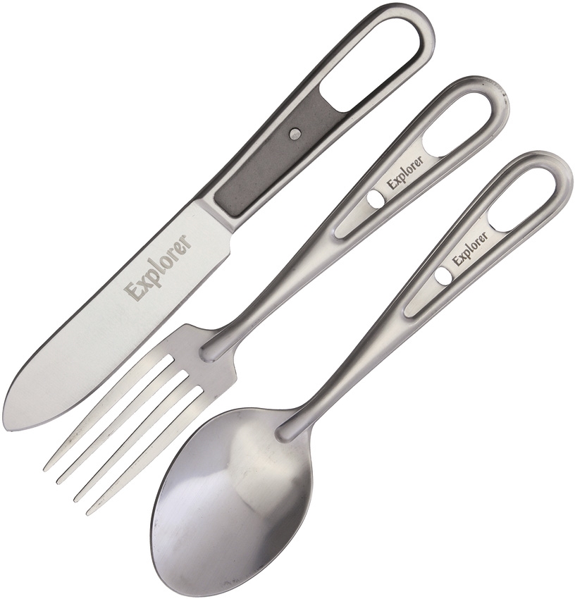 Explorer EXP62 Portable Dinner Utensil Set