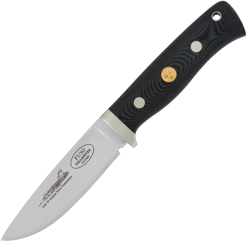 Fallkniven FNF1L3GBM F1 Pilot Survival Micarta Knife