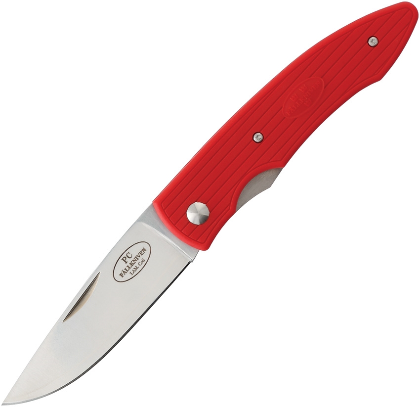 Fallkniven FNPCRR PC Linerlock Knife, Red