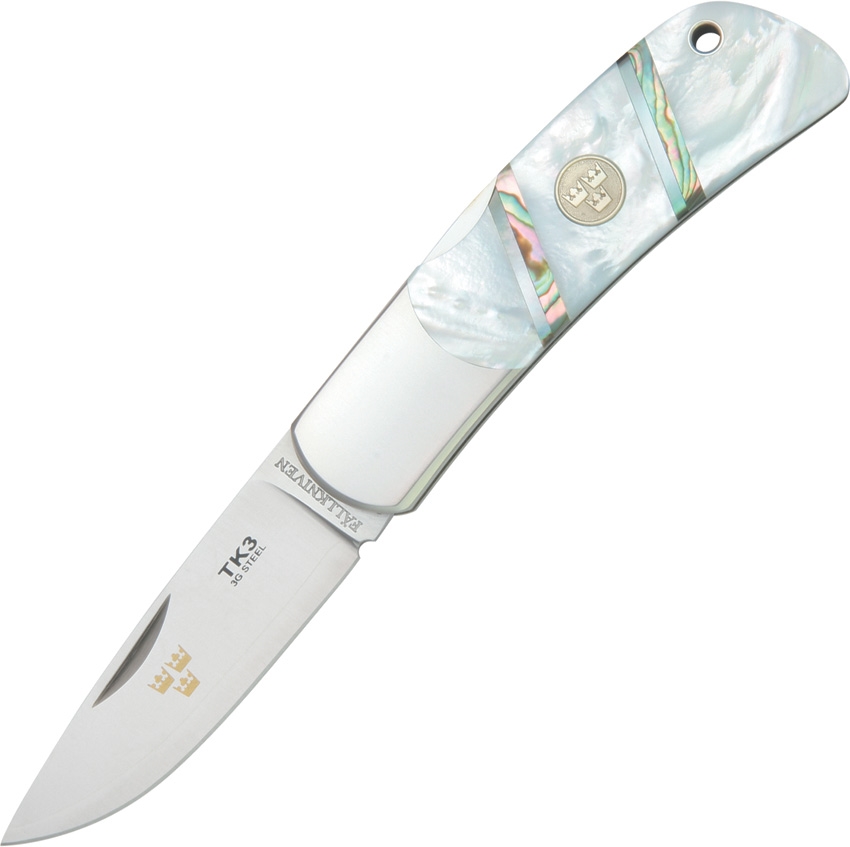Fallkniven FNTK3MOP Tre Kronor de Luxe Knife