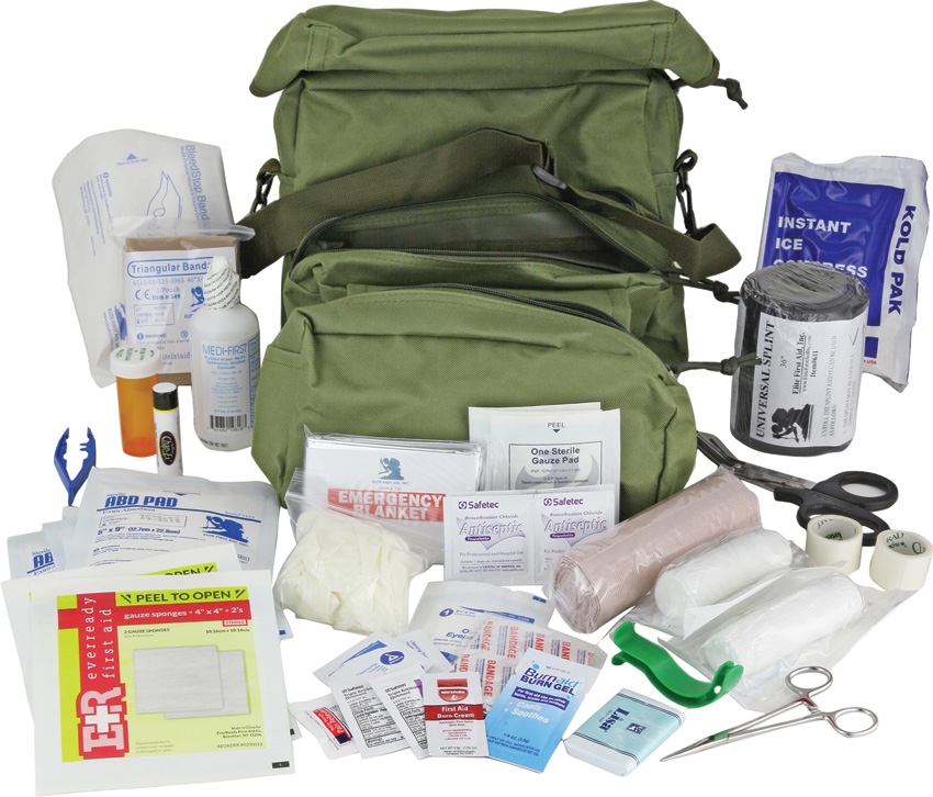 First Aid FA108 M-3 Medic Bag