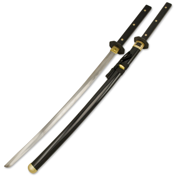 Full Tang Gold King Katana Samurai Sword