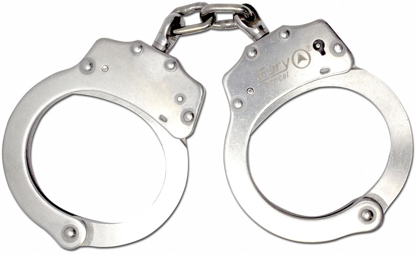 Fury FY15900 Tactical Handcuffs, Stainless