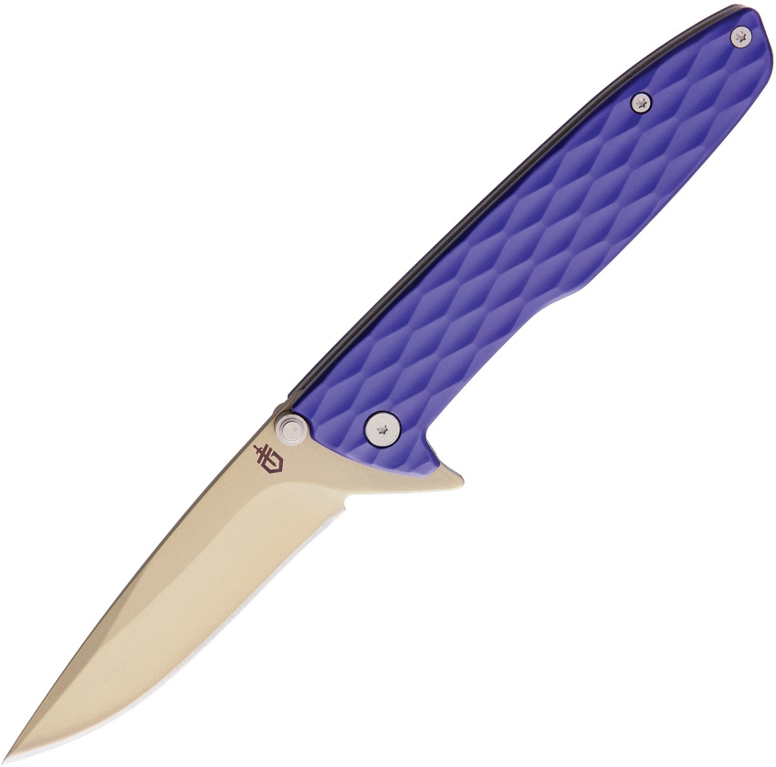 Gerber G1354 One Flip Linerlock Knife, Indigo