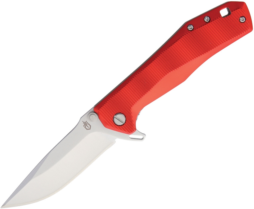 Gerber G1355 Index Linerlock Knife, Red