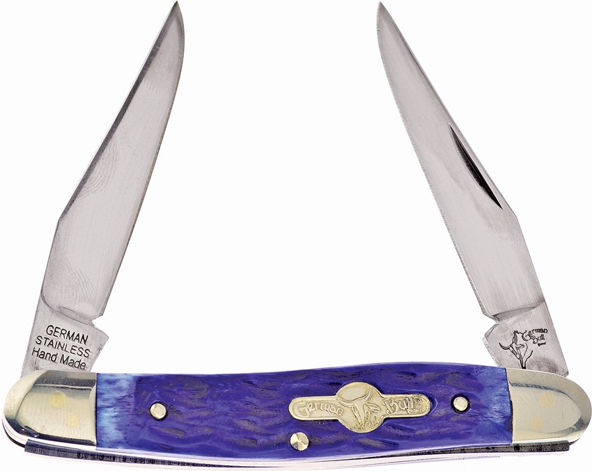 German Bull GB108BLPB Muskrat Blue Pick Bone Knife
