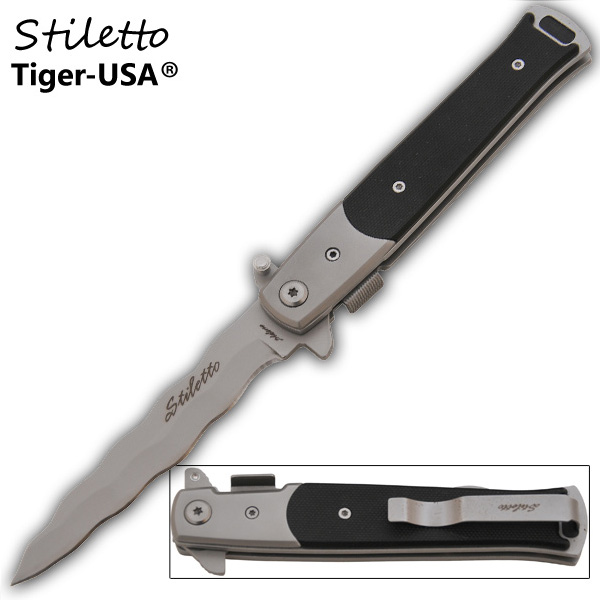 Godfather Stiletto Style Kriss Blade Knife, SB-KR