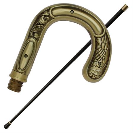 Golden Rod Walking Cane Staff CS1155-1