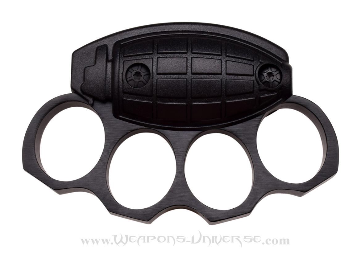 Grenade Brass Knuckles, Black