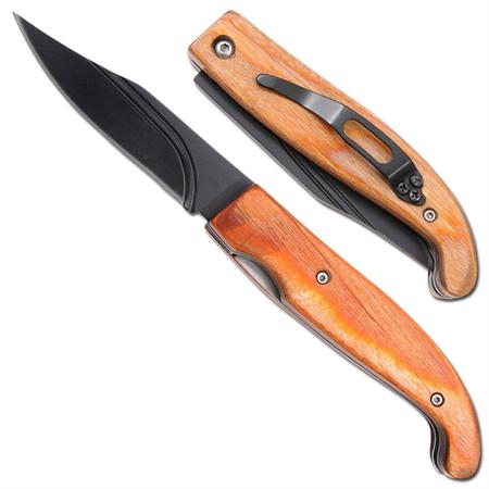 Gully Dual Action Automatic Pakkawood Knife TD648-A3