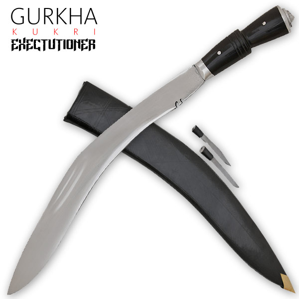 Gurkha Kukri Executioner Machete (Black) ICK-101-BK