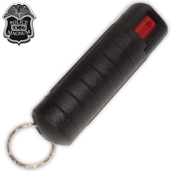 1/2 Ounce Clamshell Pepper Spray, Black