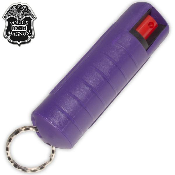 1/2 Ounce Clamshell Pepper Spray, Purple