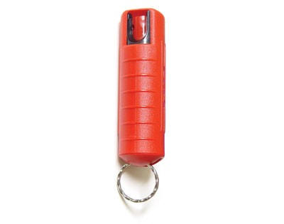 1/2 Ounce Hard Case Crime Halter Pepper Spray, Red