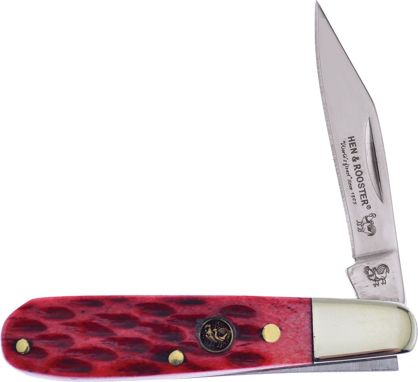 Hen and Rooster HR241RPB Red Pick Bone Knife