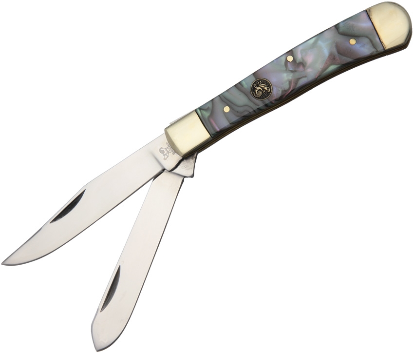Hen and Rooster HR312MOZ Trapper Mosaic Corelon Knife