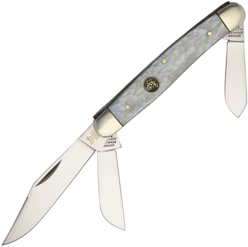 Hen and Rooster HR313IQ Stockman Ivory Quartz Corelon Knife