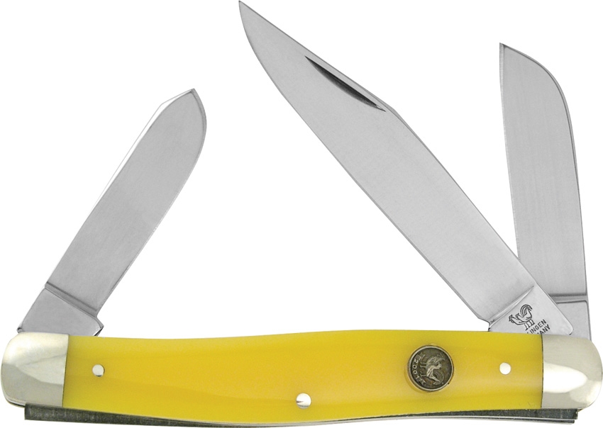 Hen and Rooster HR413Y Stockman Yellow Knife