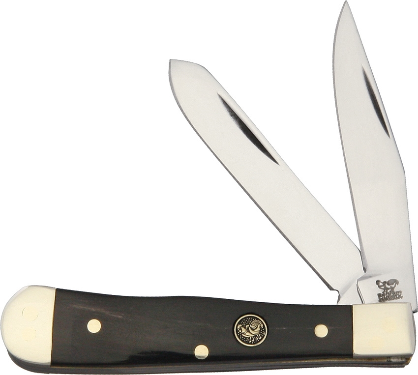 Hen and Rooster HR422CBH Baby Trapper Buffalo Horn Knife