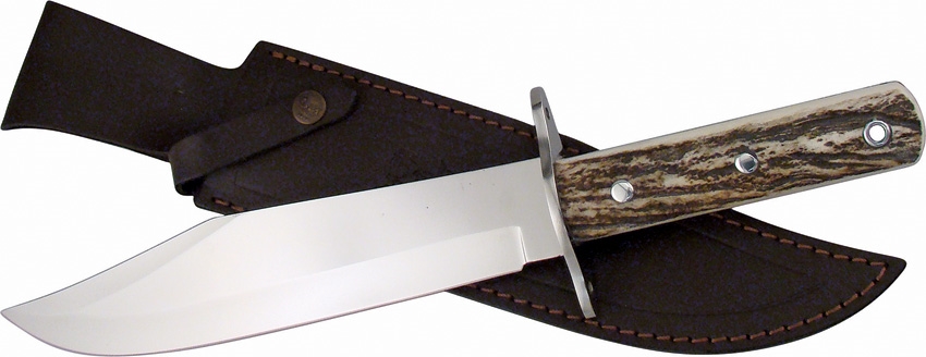 Hen and Rooster HR5033 Stag Bowie Knife