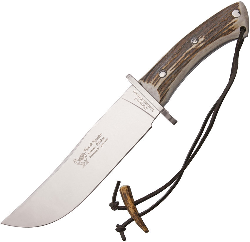 Hen and Rooster HRDS0001DS2 Bowie Deer Stag Knife