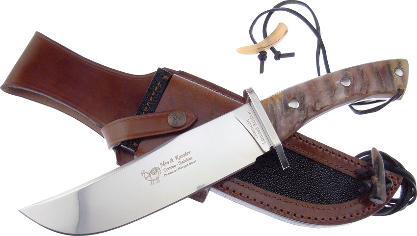 Hen and Rooster HRDS0001RH Diamond Series Bowie Knife