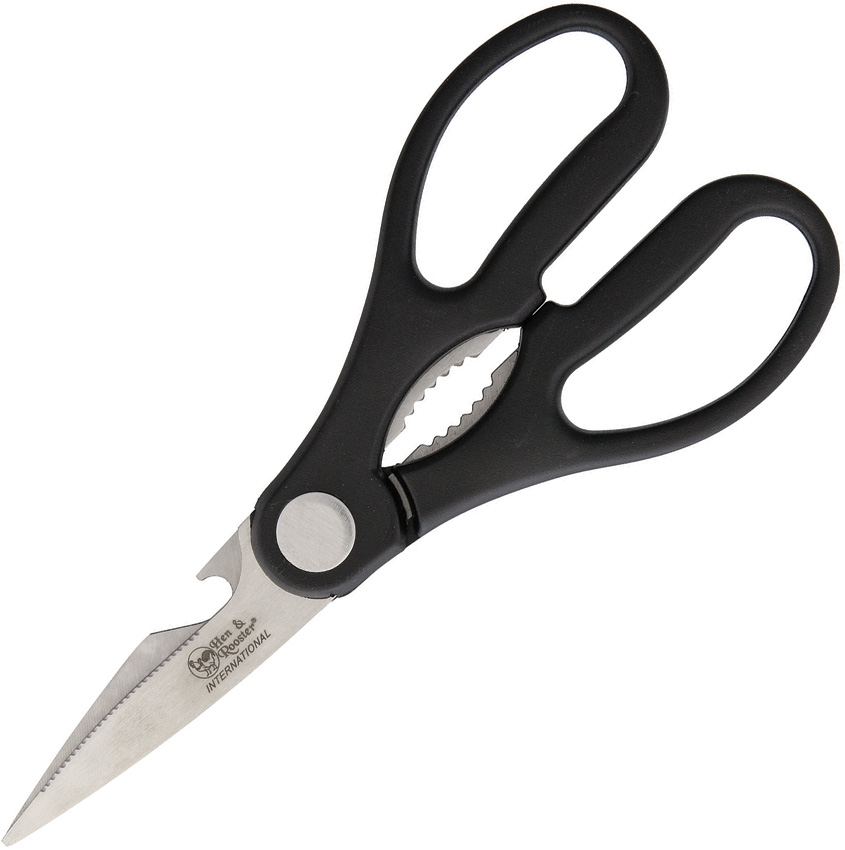 Hen and Rooster HRI040B Kitchen Shears Black