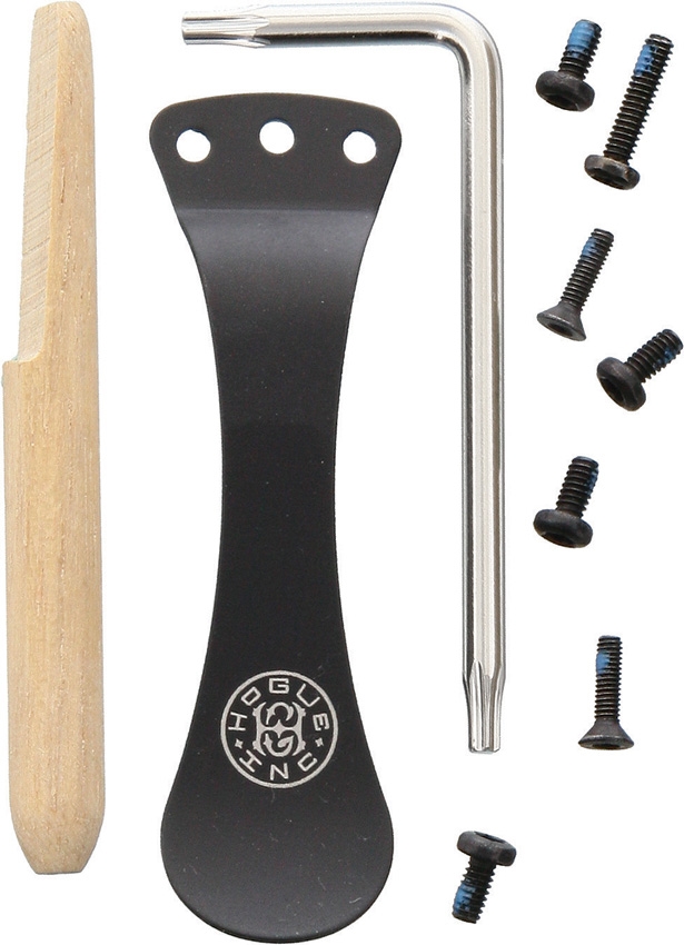 Hogue HO34180 Black Screw, Clip Kit
