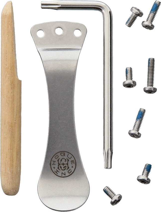 Hogue HO34184 Stainless Screw, Clip Kit