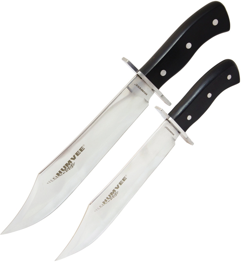 Humvee HMVBC03BK Two Piece Bowie Knife, Combo