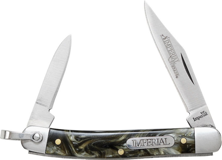 Imperial Schrade IMP44 Pen Knife Gray Swirl